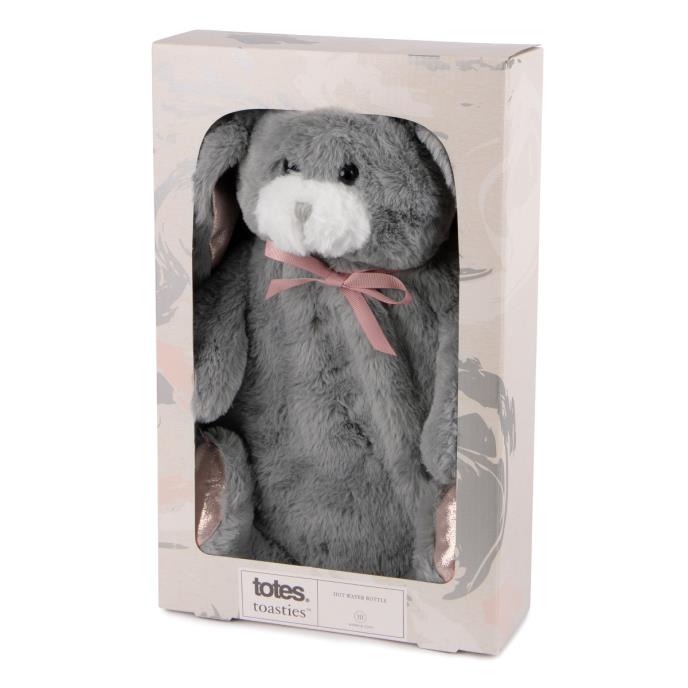 totes toasties Ladies Novelty Hot Water Bottle Bunny Extra Image 1